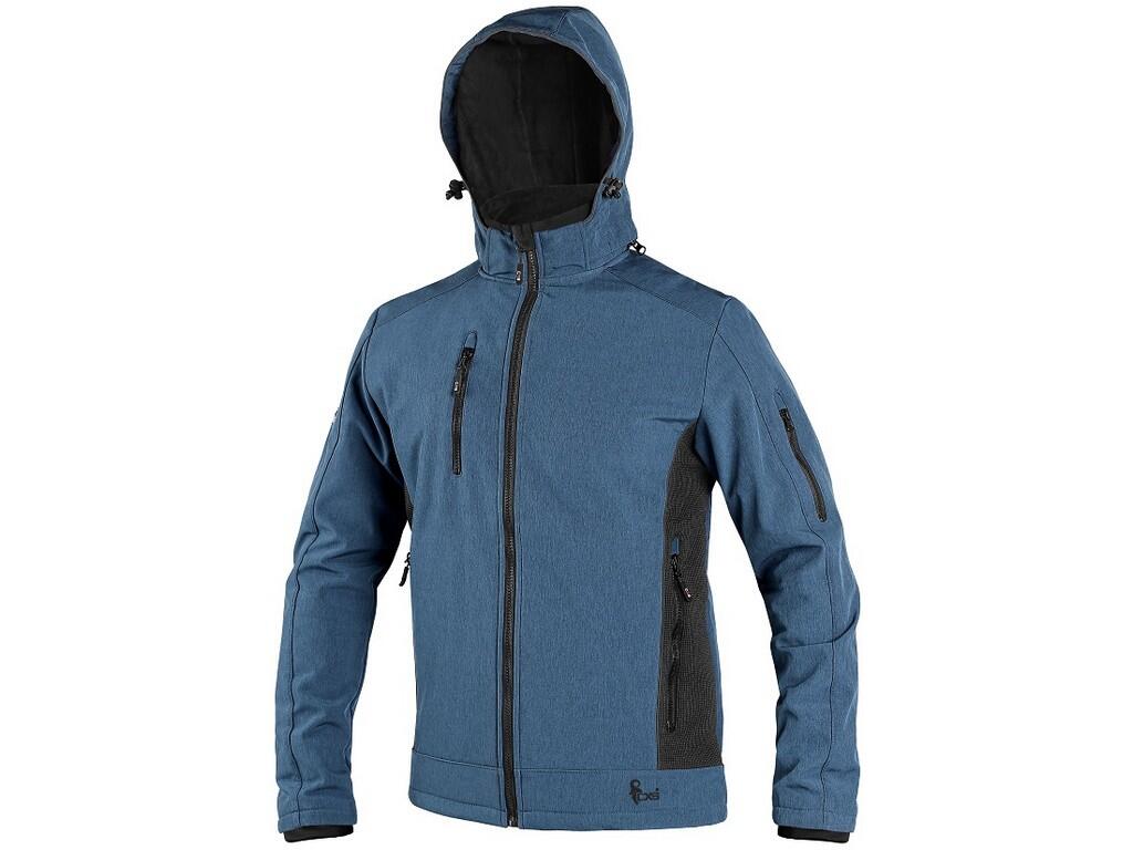 Bunda DURHAM, pánska, modro-čierna, vel. 3XL